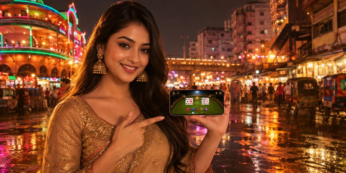 নারায়ণগঞ্জের নাইট মার্কেটে আন্দার বাহার গেমে বোনাস ব্যবহার করছেন খেলোয়াড়